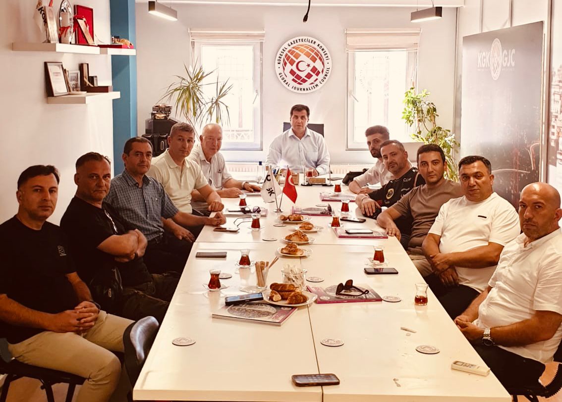 Azerbaycanlı gazi gazeteciler KGK’da